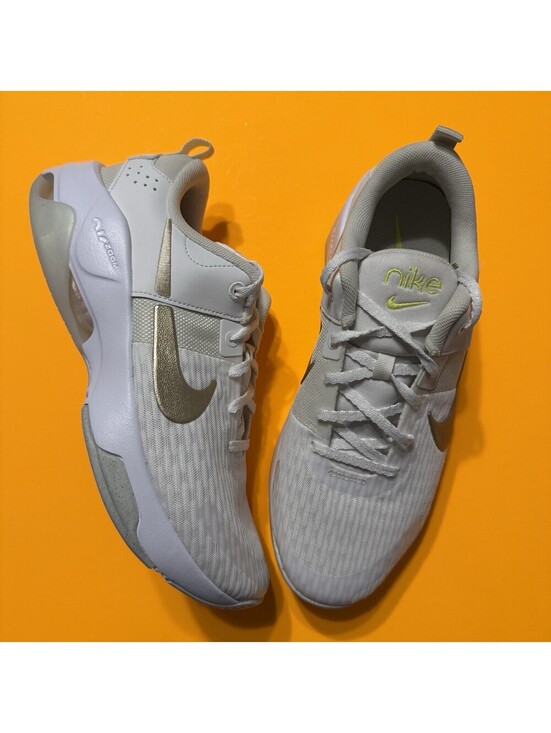 Nike Shoes - Nike Zoom Bella 6 Premium Summit White Gold Shoes FJ1589-100 Women Size 12